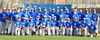 Alumni baseball team at the Jack DiSalvo Alumni Baseball game.