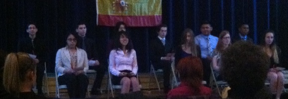 Spanish Honor Society Induction