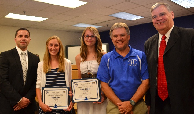 HHS Track Stars Honored