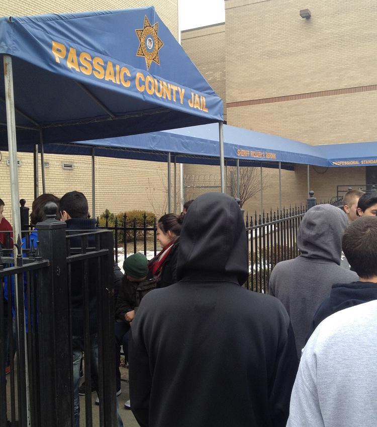 Criminal Justice Classes Visit the Passaic County Jail