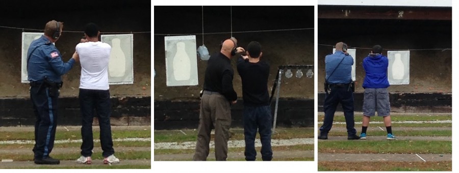 Criminal Justice Classes at the Shooting Range