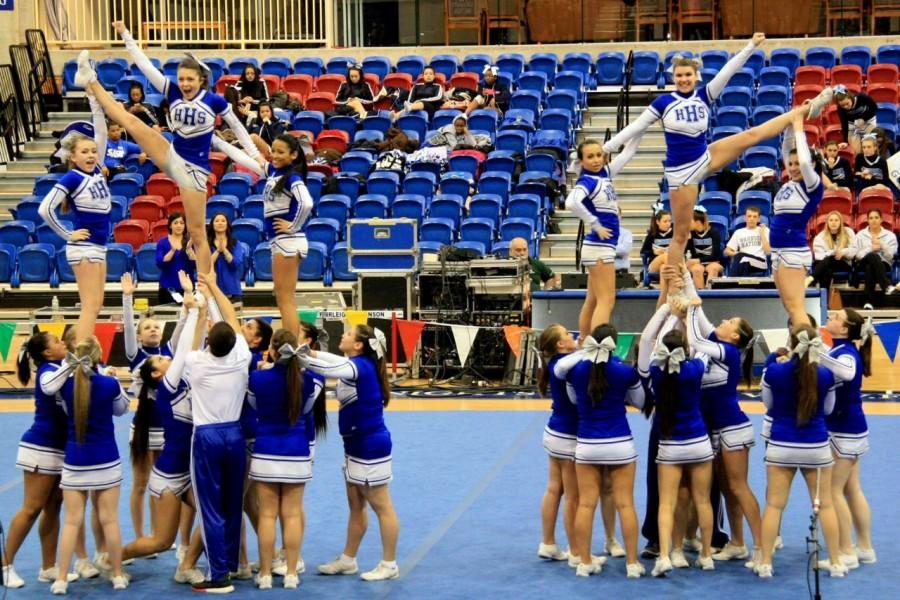 HHS Cheerleaders Win State Championship