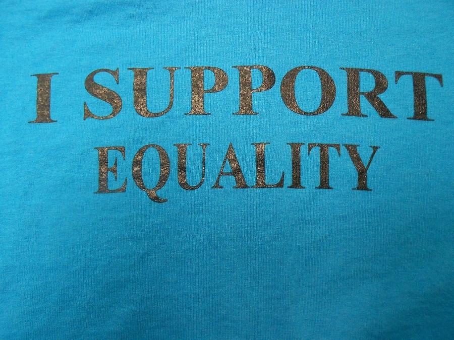 Tee shirt worn on HHS Day of Silence
