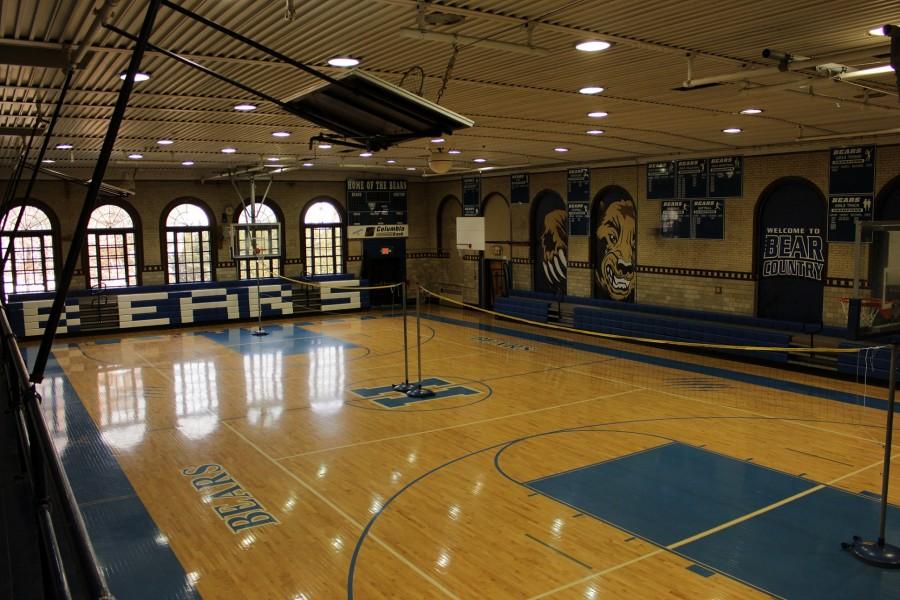 The recently updated HHS Gymnasium 