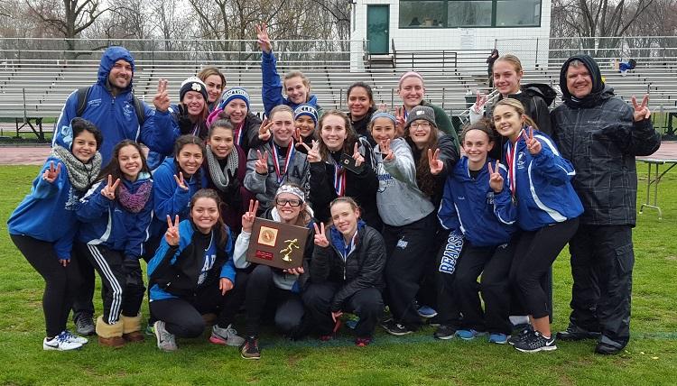 HHS Girls Track Champions @ Passaic County Relys
