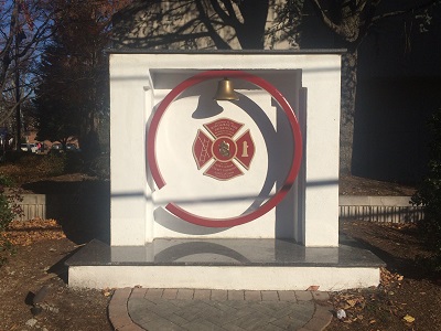 Hawthorne Fire Department Memorial Monument gets a Makeover
