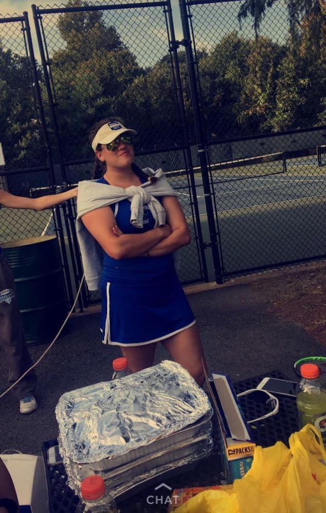 Jacquelyn Hampson: HHS Tennis Player