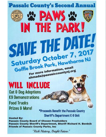 Second Annual Paws in the Park!