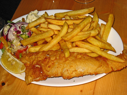 Fish and Chips Dinner