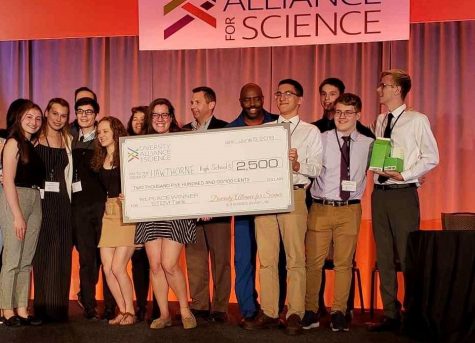 Hawthorne High Takes Home First Prize in STEM Tank Competition
