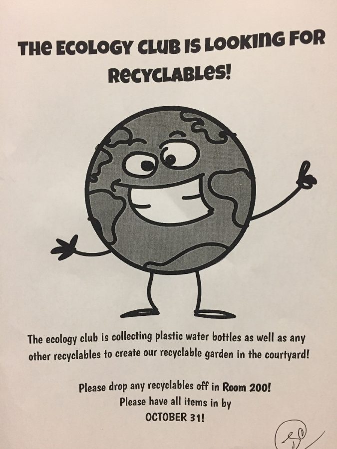 Help The Ecology Club!