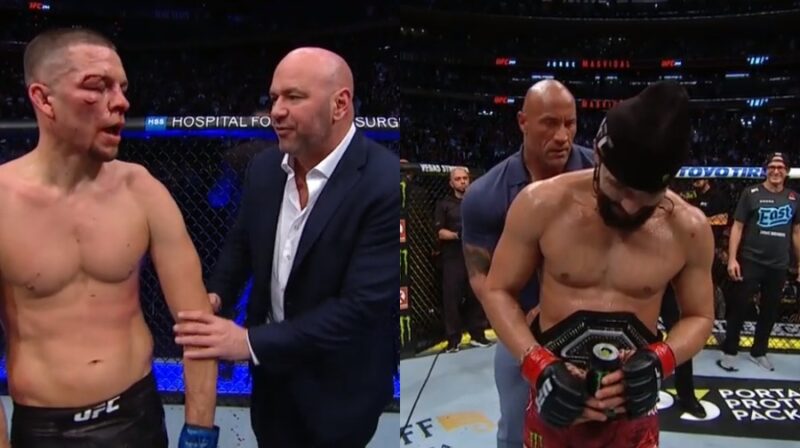 Nate Diaz vs Jorge Masvidal (UFC 244)