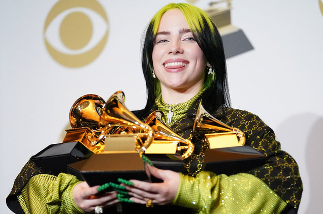 Billie Eilish Makes Grammy History