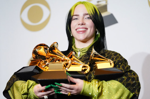 Billie+Eilish+Makes+Grammy+History