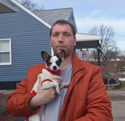 Dog reunited after house fire was alone for two weeks