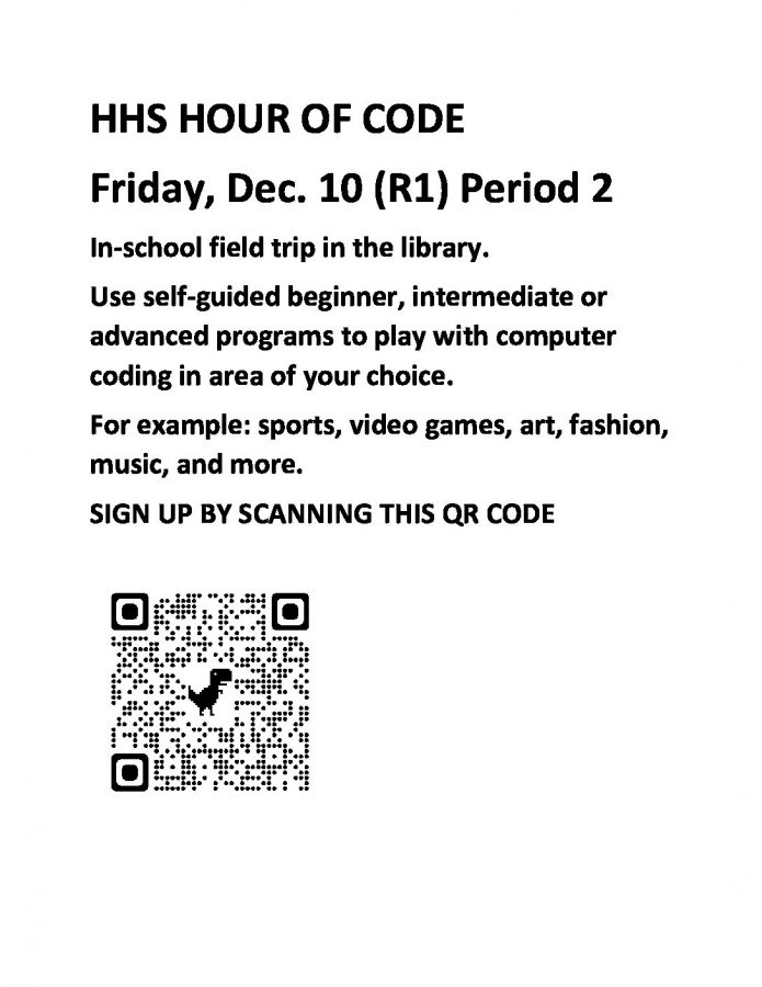 HHS Hour of Code: 12/10/21