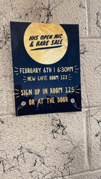 HHS Open Mic & Bake Sale