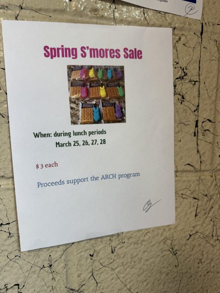 HHS Spring Smores Sale